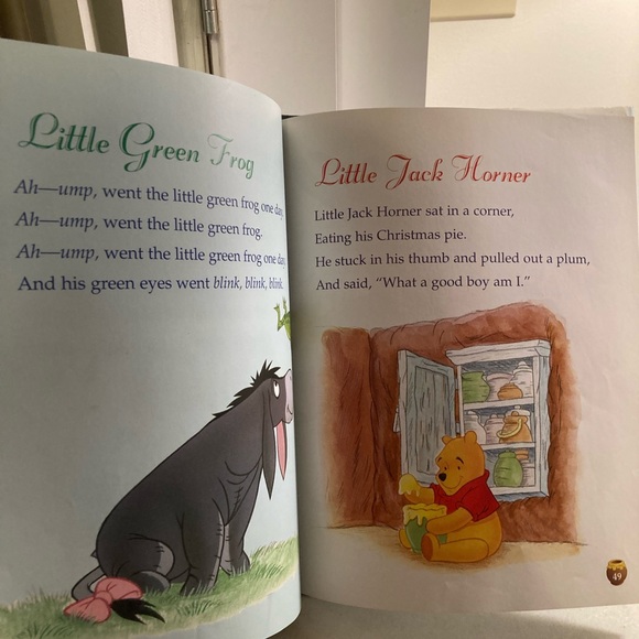 The Nursery Rhymes of Winnie the Pooh A Classic Disney Treasury - Picture 6 of 8